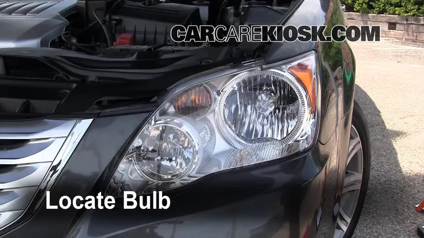 2008 Toyota Avalon Limited 3.5L V6 Lights Headlight (replace bulb)